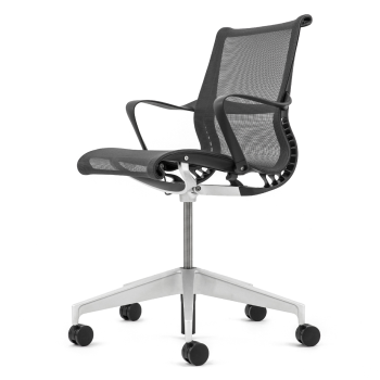 Herman Miller Setu Graphite kontorsstol